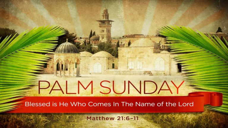 4-5-20 Palm Sunday and Communion (FULL SERVICE) - First United